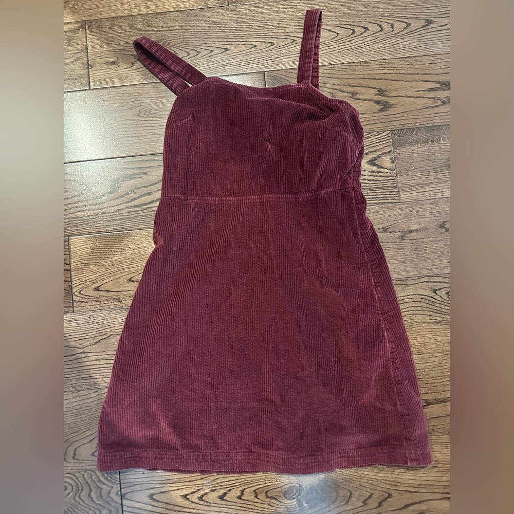 American Eagle corduroy romper dress